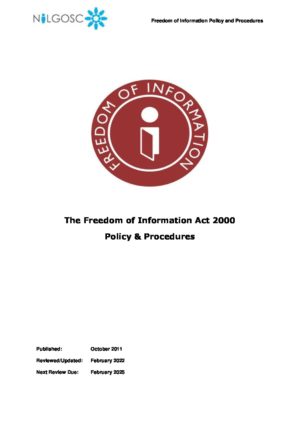 Freedom of Information Policy thumbnail