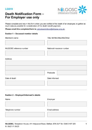 LGS19 – Death Notification Form thumbnail