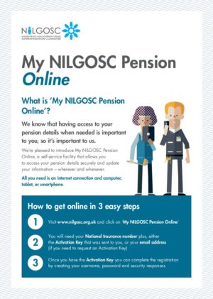 My NILGOSC Pension Online Information Leaflet thumbnail