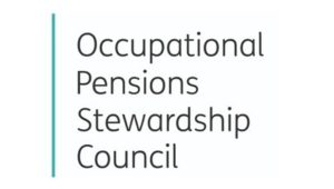 Image: Logo Occupational Pensions Stewardship Council