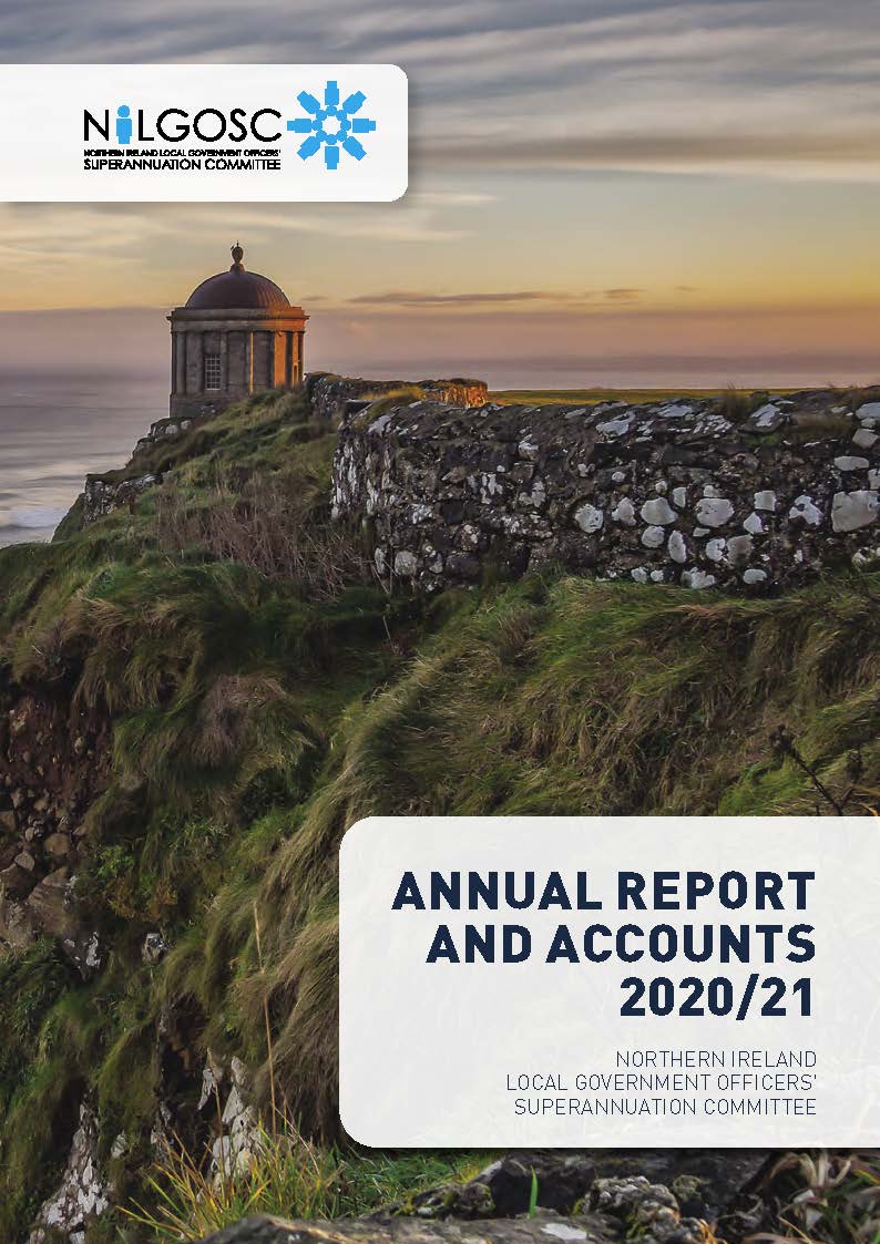 Image: Thumbnail for Annual Report and Accounts 2020/2021 Northern Ireland Local Government Officers' Superannuation Committee.