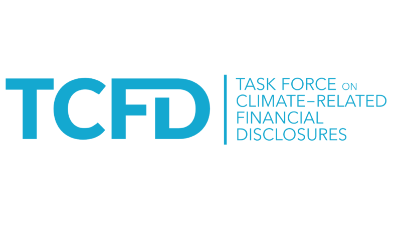 Image, logo: TCFD - Task Force on Climate Related Financial Disclosures