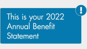 Image: This is your 2022 Annual Benefit Statement