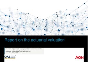 Actuarial Valuation Report – 31 March 2022 thumbnail