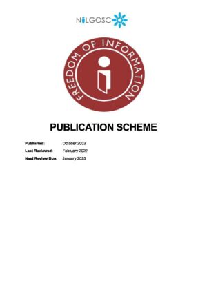 Publication Scheme thumbnail