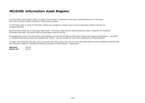 Document thumbnail: Information Asset Register