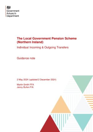 LGPS NI Individual Transfers Guidance 2024 thumbnail