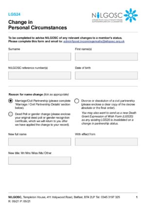 LGS24 – Change in Circumstances Form thumbnail