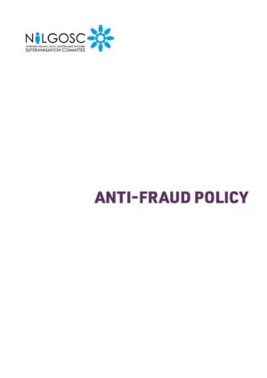 Document thumbnail: Anti-Fraud Policy 2023