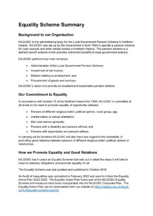 Equality Scheme Summary (Accessible) thumbnail