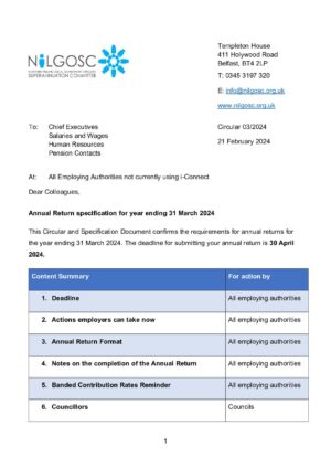 Circular 03/2024 – Annual Return Specification for year ending 31 March 2024 thumbnail