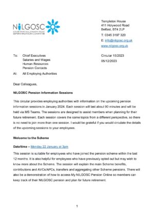 Circular 15/2023 – Pension Information Sessions thumbnail