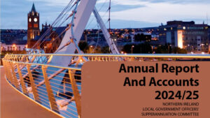 Edited Front Cover of NILGOSC's Annual Report 2024 2025.