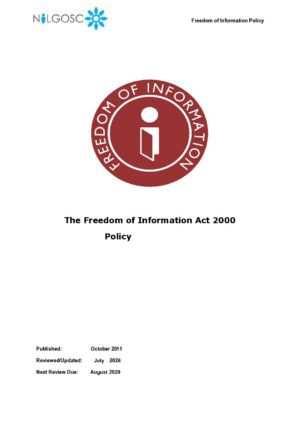 Freedom of Information Policy 2026 thumbnail