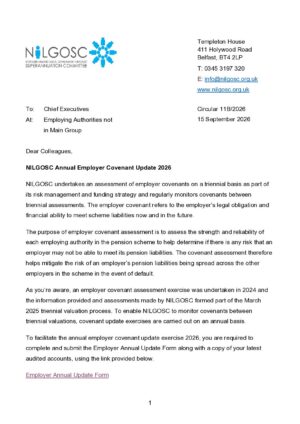 Circular 11B/2026 – Annual Employer Covenant Update 2026: Non-Main Employer Group thumbnail